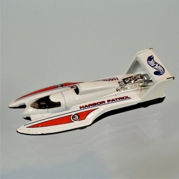 Harbor Patrol Mattel Hotwheels 1995 Hydroplane - Picture 2 of 4